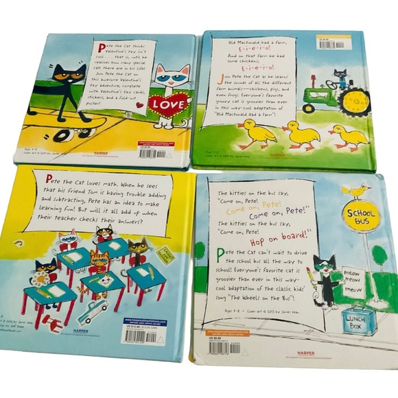 Pete the cat books (4- packs ) - Picture 3 of 6